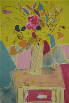 Falling Flowers
Lithograph
36" x 25"