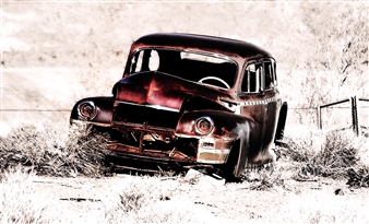 Old Abandon Car In Goldfield,NV
Metal Print
12" x 20"