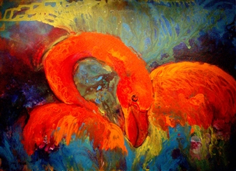Flamingo
Acrylic on Canvas
36" x 48"