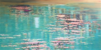 Reflections 5
Oil on Canvas
36" x 72"
