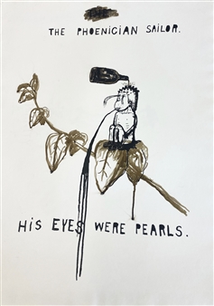 Fred Stonehouse - The Phoenician Sailor
Ink on Paper
36" x 28.25"