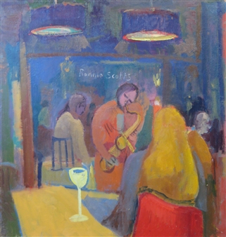 Jazz Club
Oil on Canvas
35" x 33.5"