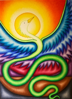 Quetzalcoatl
Oil on Canvas
48" x 36"
