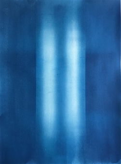 Untitled #3
Cyanotype on Arches Paper
33" x 23.5"