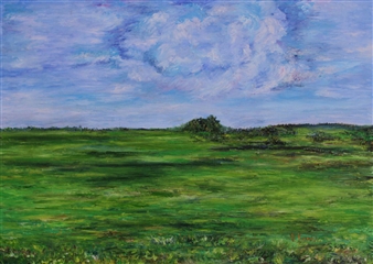 Summer. Cloud
Oil on Canvas
20" x 28"