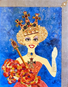Its Good to be Queen
Mixed Media on Canvas
60" x 48"