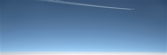 Cloud Horizon with Airplane
Archival Pigment Print
36" x 96"