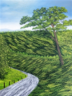 A Country Road
Acrylic & Oil on Canvas
24" x 18"