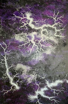 Lightning
Acrylic & Mixed Media on Canvas
30" x 20"