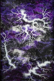 Lightning
Acrylic & Mixed Media on Canvas
30" x 20"
