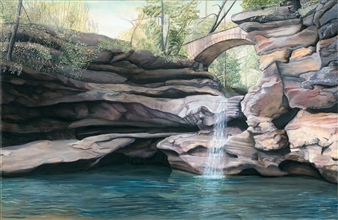 Hocking Hills State Park
Giclee Print on Archival Moab Entrada Rag Bright 290 paper
15" x 23"