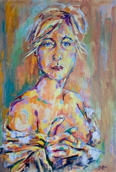 She learned to say no
Oil on Canvas
39.5" x 27.5"