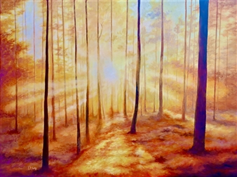 Autumn Lights
Acrylic on Canvas
30" x 40"