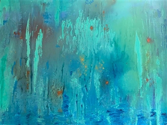 Turquoise. Dream
Acrylic on Canvas
30" x 40"