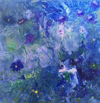 Deep Blue Dream
Acrylic on Canvas
36" x 36"