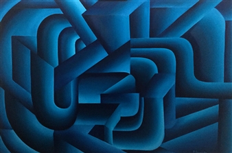 Labyrinth I
Oil on Canvas
39" x 59"