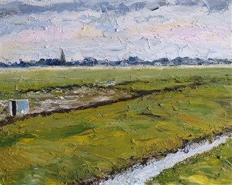Winter Landscape
Oil Paint on Panel
16" x 20"