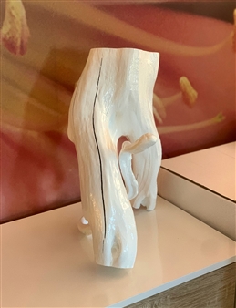 Hombre Joven
Wood and White Resin
14" x 8" x 8"