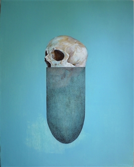 Skull
Oil on Canvas
20" x 16"