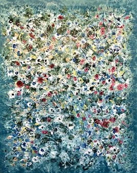Strasbourg Lilies
Mixed Media on Canvas
60" x 48"