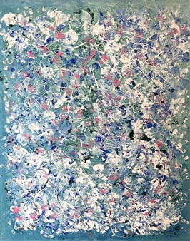 Melbourne Lilies
Mixed Media on Canvas
60" x 48"