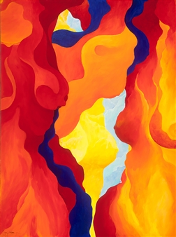 Cave Energies
Acrylic on Canvas
40" x 30"
