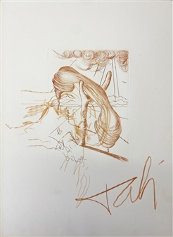 Salvador Dali - Untitled
Lithograph
14.75" x 11"