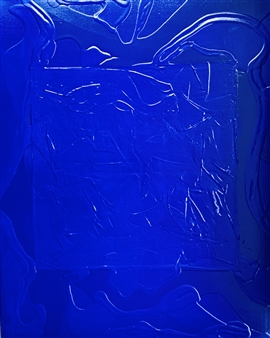 Blue Jellyfish
Latex & Acrylic on Canvas
39.5" x 31.5"