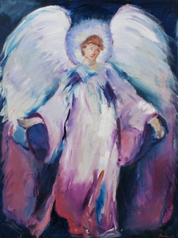 Archangel Gabriel
Oil on Canvas
48" x 36"
