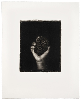 Portrait of Sequoia
Photography, Alternative Process, Charred Bark and Human Hair
10" x 8"