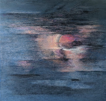 The Moon 2
Oil on Canvas
60" x 60"