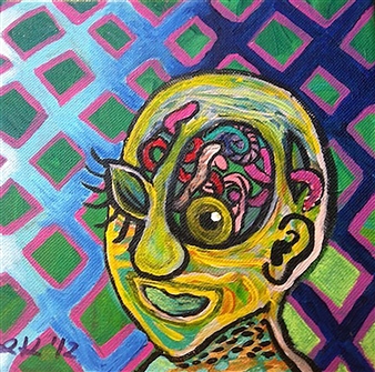 The Thinker
Acrylic on Canvas
8" x 8"