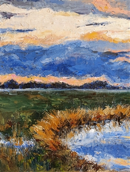 Evening Sky
Oil Paint on Linen
20" x 16"