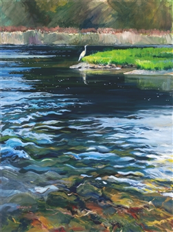 Egret
Oil on Canvas
48" x 36"