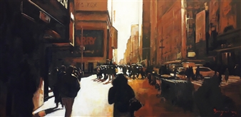 In The City
Acrylic on Panel
11.5" x 24.5"