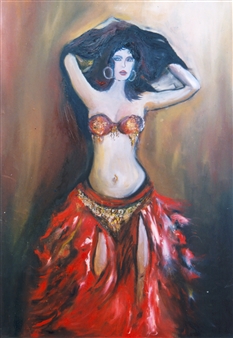 Belly Dancer
Oil on Canvas
23.5" x 20"