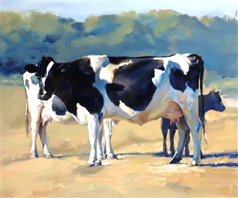 Chase Chen Chenoff - Cows II
Lithograph
24" x 27"