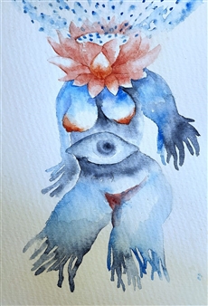 Awakening
Watercolor on Paper
10" x 6"