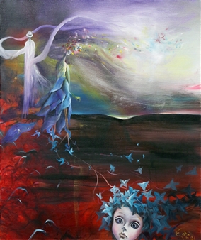 Blossom Of Dream
Oil on Canvas
29" x 24"
