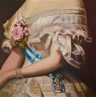Finery / Parure n°2
Oil on Canvas
39.5" x 39.5"