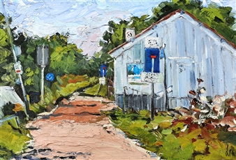 Little Dike House
Oil Paint on Panel
8" x 12"