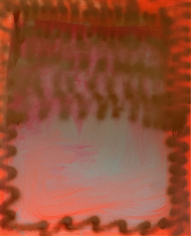 Untitled
Filler, acrylics, spray on canvas
39.5" x 31.5"