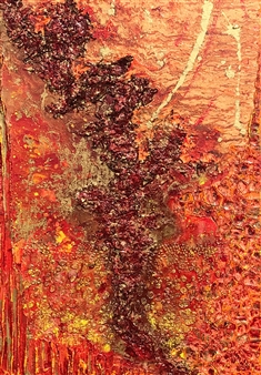 Smouldering Rivers of Embers
Mixed Media on Canvas
39.5" x 27.5"