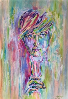 She learned to celebrate her life
Oil on Canvas
39.5" x 27.5"