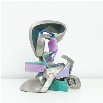 Hi Gehry!
Painted Stainless Steel
13" x 11.5" x 8"