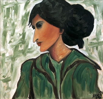 Profile
Oil on Canvas
35.5" x 35.5"
