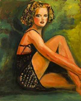 La Belle Nicole
Oil on Canvas
19.5" x 15.5"