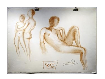 Salvador Dali - Untitled
Lithograph
22.5" x 30"