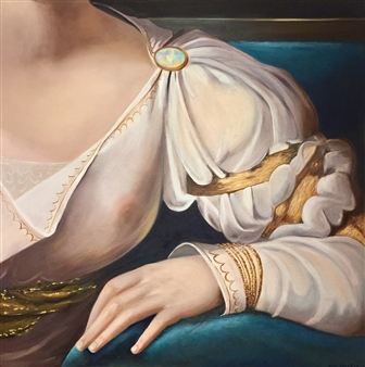 Finery / Parure N°4
Oil on Canvas
39.5" x 39.5"
<span style='color:red;'>Sold</span>