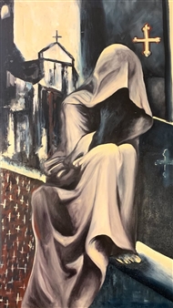 The Mourning
Oil on Canvas
48" x 28"